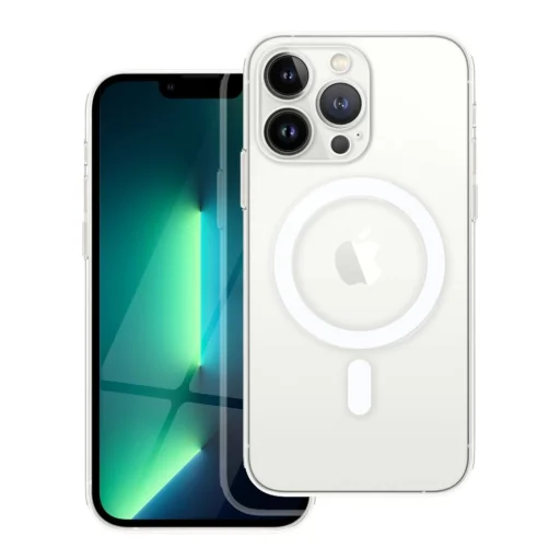 CLEAR MAG COVER tok kameravédelemmel, MagSafe-kompatibilis, IPHONE 13 Pro átlátszó tok - 1