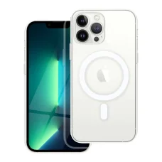 CLEAR MAG COVER tok kamera védelemmel, MagSafe kompatibilis, IPHONE 13 Pro Max, átlátszó