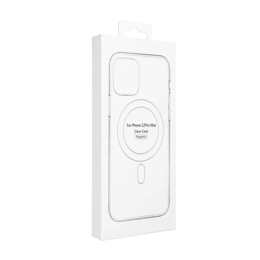 CLEAR MAG COVER tok kameravédelemmel, MagSafe kompatibilis, iPhone 12 Pro Max átlátszó - 11