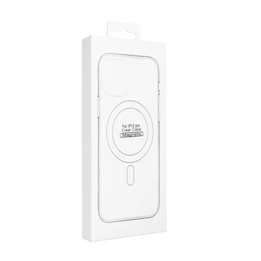 CLEAR MAG COVER tok kameravédelemmel kompatibilis MagSafe technológiával IPHONE 12 Pro átlátszó - 11