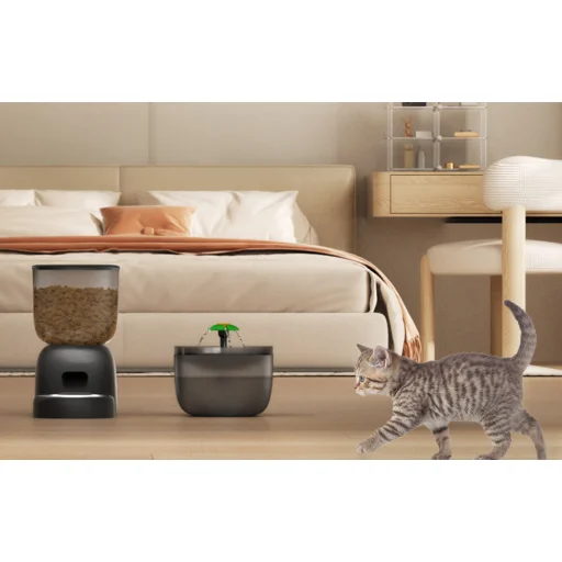 Automata etető kisállatoknak 3L + itató 2L Petwant - 4