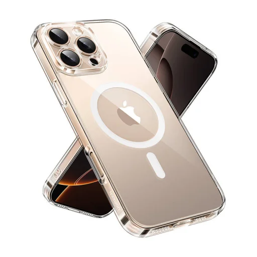 Ugreen mágneses tok iPhone 16 Pro Upgrade (átlátszó) - 2