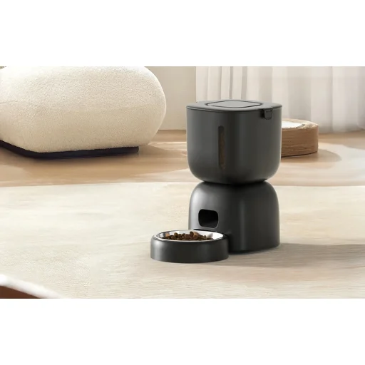 Automata etető kisállatoknak Petwant F14-L(BAS) Wifi FEKETE - 3
