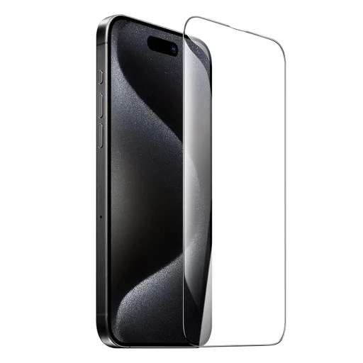 HOCO edzett üveg HD 5D Guardian shield (készlet 10 az 1-ben) iPhone 16 Pro fekete (G14) üvegfólia - 9