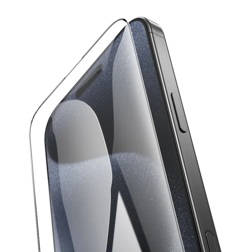 HOCO edzett üveg HD 5D Guardian shield (készlet 10 az 1-ben) iPhone 16 Pro fekete (G14) üvegfólia - 2