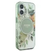  iPhone 16 zöld Guess IML Flower & Tonal Circle MagSafe tok thumbnail