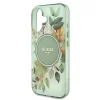  iPhone 16 zöld Guess IML Flower & Tonal Circle MagSafe tok thumbnail