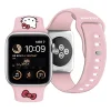 Hello Kitty szilikon cica fej szíj Apple Watch 38/40/41mm - rózsaszín thumbnail