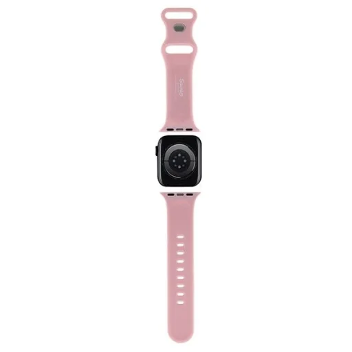Hello Kitty szilikon cica fej szíj Apple Watch 38/40/41mm - rózsaszín - 2