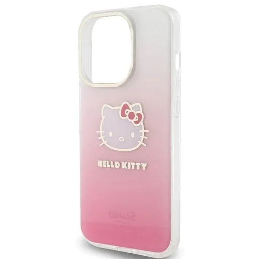 Hello Kitty IML Gradient Electrop Kitty Head tok iPhone 14 Pro Max készülékhez - rózsaszín - 6