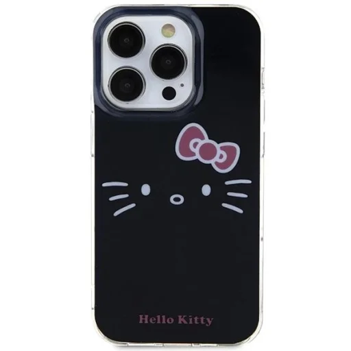 Hello Kitty IML Kitty Face tok iPhone 14 Pro-hoz - fekete - 3