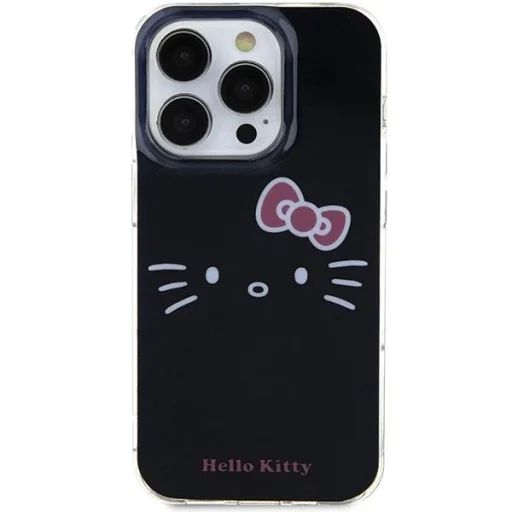 Hello Kitty IML Kitty Face tok iPhone 13 Pro - fekete - 3