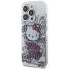Hello Kitty IML Kitty On Bricks Graffiti tok iPhone 15 Pro - fehér thumbnail