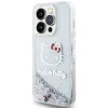 Hello Kitty Liquid Glitter Charms Kitty Head tok iPhone 14 Pro - ezüst thumbnail