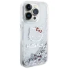 Hello Kitty Liquid Glitter Charms Kitty Head tok iPhone 14 Pro - ezüst thumbnail