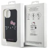 Hello Kitty IML Kitty Face tok iPhone 15 - fekete thumbnail