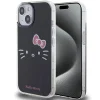 Hello Kitty IML Kitty Face tok iPhone 15 - fekete thumbnail