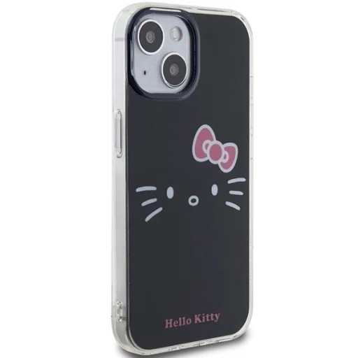 Hello Kitty IML Kitty Face tok iPhone 15 - fekete - 4