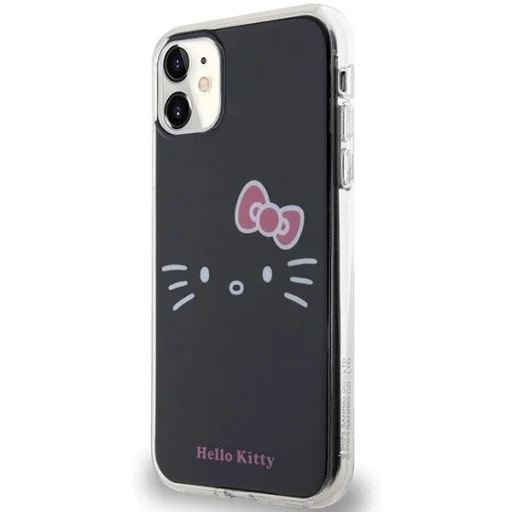 Hello Kitty IML Kitty Face tok iPhone 11 - fekete - 2