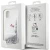 Hello Kitty Liquid Glitter Charms Kitty Head tok iPhone 11 - Ezüst thumbnail