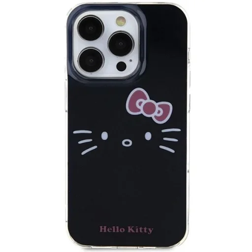 Hello Kitty IML Kitty Face tok iPhone 15 Pro - fekete - 3