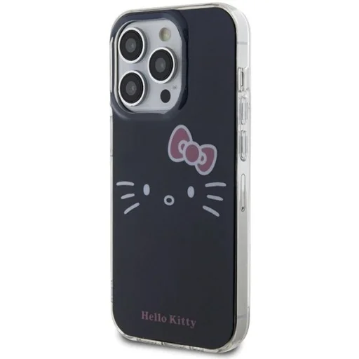 Hello Kitty IML Kitty Face tok iPhone 15 Pro Max - fekete - 2