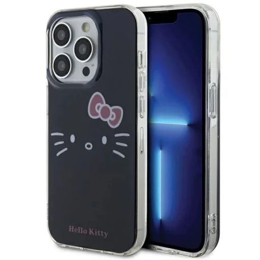 Hello Kitty IML Kitty Face tok iPhone 15 Pro Max - fekete - 1
