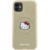 Hello Kitty Leather Kitty Head MagSafe tok iPhone 11 - arany thumbnail