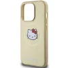Hello Kitty bőr Kitty Head MagSafe tok iPhone 13 Pro - arany thumbnail
