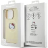 Hello Kitty bőr Kitty Head MagSafe tok iPhone 13 Pro - arany thumbnail
