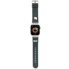 Hello Kitty Kitty Head szíj Apple Watch 38/40/41mm - fekete