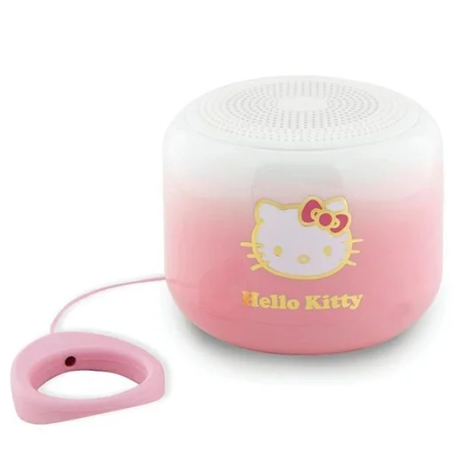 Hello Kitty Electroplate Gradient Bluetooth hangszóró - rózsaszín - 1