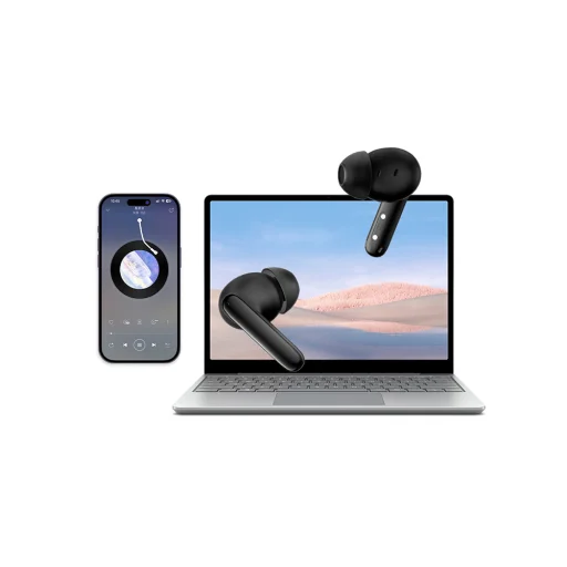 Fülhallgató TWS QCY T13 ANC2, ANC (fekete) - 7