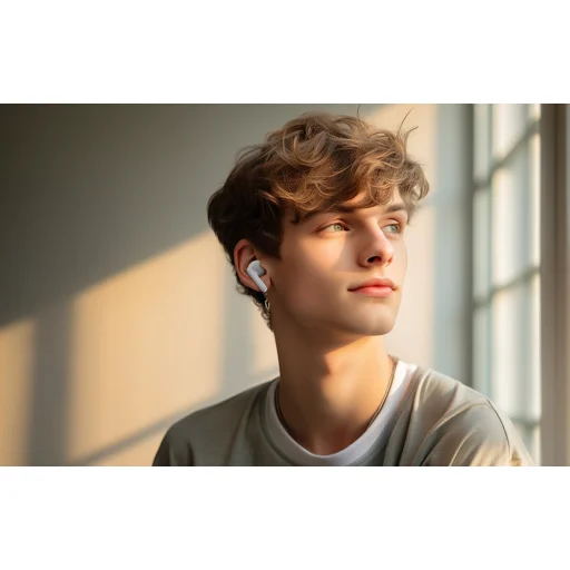 Earphones TWS QCY T13 ANC2, ANC (fehér) - 10