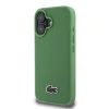  iPhone 16 Zöld Lacoste Iconic Petit Pique Woven Logo MagSafe tok thumbnail