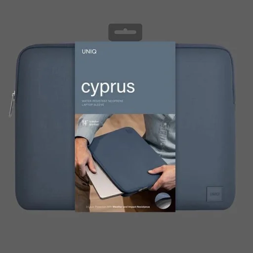 Uniq Cyprus laptop táska 14" - kék - 6
