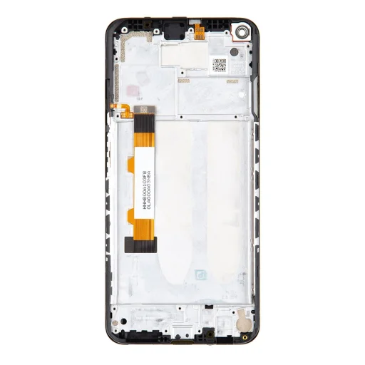 LCD kijelző + érintőképernyő egység + előlap Xiaomi Redmi Note 9T fekete (szervizcsomag) - 2