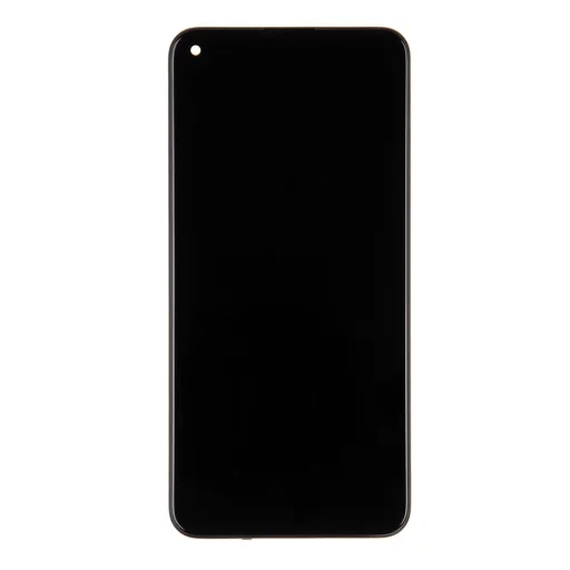 LCD kijelző + érintőképernyő egység + előlap Xiaomi Redmi Note 9T fekete (szervizcsomag) - 1
