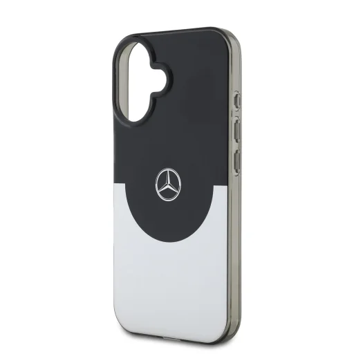 Mercedes PC/TPU Double Layer MagSafe tok iPhone 16 Fekete/Ezüst tok - 4