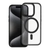 MATTE MAG COVER tok kompatibilis MagSafe-fel iPhone 15 Pro fekete thumbnail