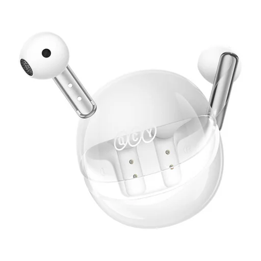 Earphones TWS QCY AilyBuds Clear T32 (fehér) - 3
