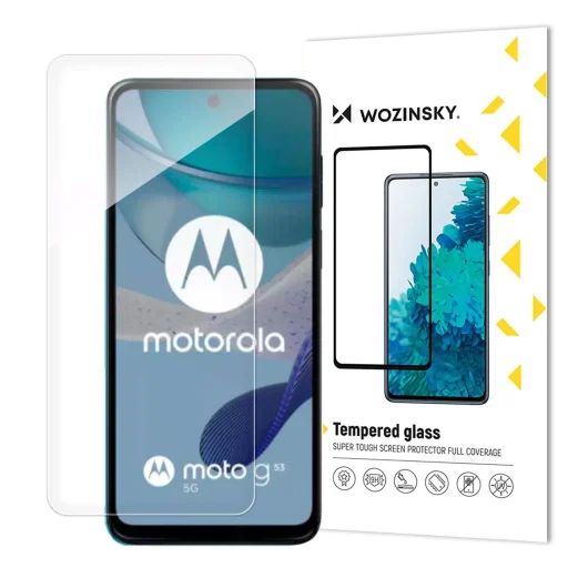 Wozinsky edzett üveg Motorola G53-hoz üvegfólia - 1