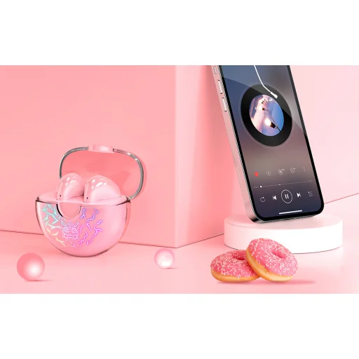 Wireless TWS ONIKUMA T35 Pink fülhallgató - 8