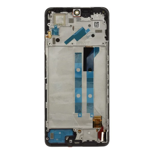 LCD kijelző + Érintőegység + Előlap Xiaomi Redmi Note 12 Pro 4G Fekete (Szervíz csomag) - 2