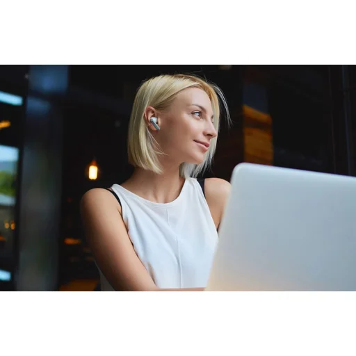 Earbuds TWS Haylou W1 ANC (fehér) - 4