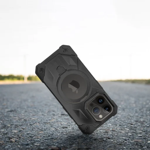 ARMOR MAG COVER tok kompatibilis MagSafe technológiával iPhone 15 Plus fekete - 5