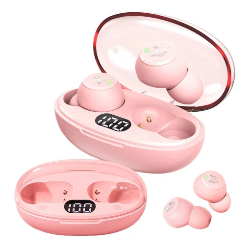 ONIKUMA T305 Gaming TWS fülhallgató (Pink) - 2