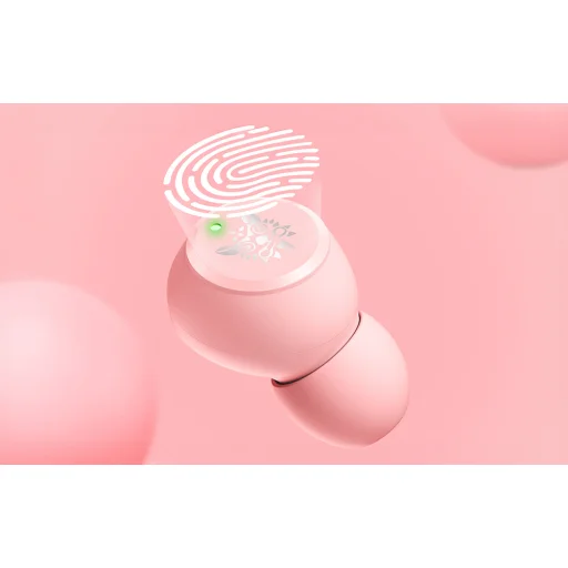 ONIKUMA T305 Gaming TWS fülhallgató (Pink) - 5