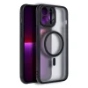 FULL MATTE MAG TOK, kompatibilis a MagSafe-fel az IPHONE 13 PRO MAX fekete thumbnail