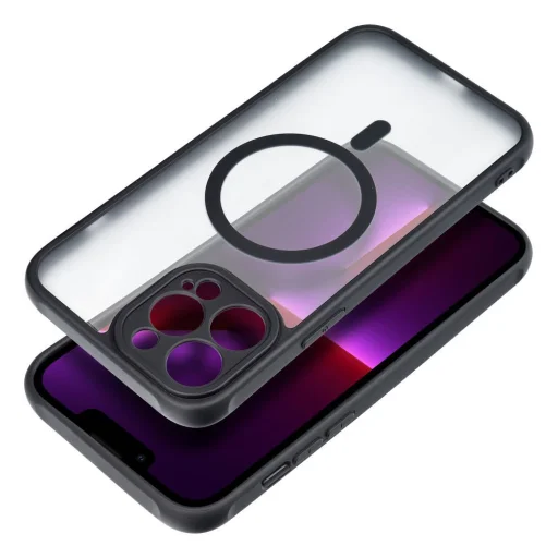 FULL MATTE MAG TOK, kompatibilis a MagSafe-fel az IPHONE 13 PRO MAX fekete - 6
